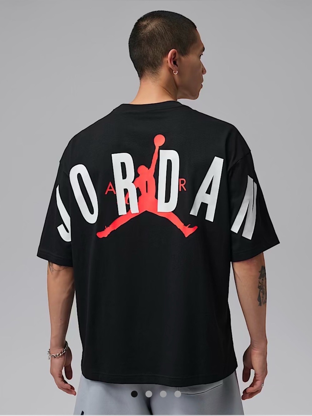 Jordan Men's Oversized T-Shirt Black Size XXL BNWT.